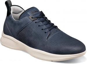 Мужские кроссовки Florsheim, модель Studio Perf с шнуровкой, белый/синий/темно-синий