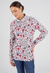 Блуза Damart IMPRIMÉ THERMOLACTYL, Ecru Floral/White