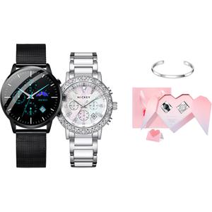 Disney Наручные часы кварцевый механизм металлический ремешок унисекс черный циферблат