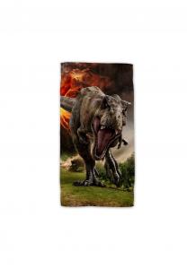 Полотенце пляжное Cofi Jurassic World с принтом, 140x70 см