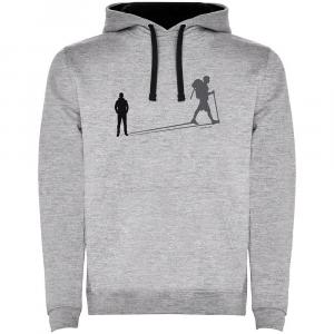 Худи Kruskis Shadow Trek Two-Colour, серый