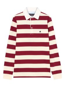 Рубашка поло в полоску Brooks Brothers, красный