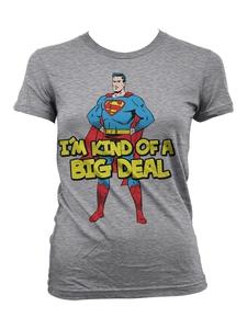 Рубашка серого цвета Superman