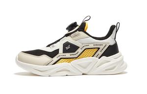 361°KIDS Низкие детские беговые кроссовки beige black yellow kids'