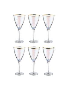 Набор из 6 прозрачных бокалов для вина SMERALDA Butlers