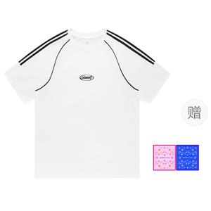 Футболка унисекс DOKI, белый вересково-серый