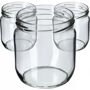 KADAX Банки для консервирования "Салла", банки для варенья, банки для консервирования, без крышек, 425 мл, 6 шт. в упаковке
