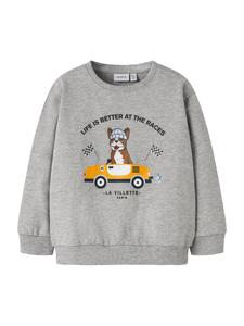 Толстовка NAME IT NMMROVAL, Mottled Grey