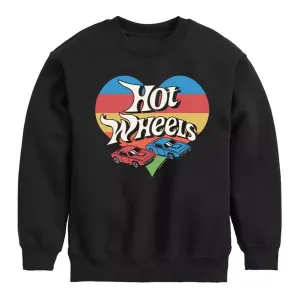 Флисовая толстовка Heart Racers для мальчиков 8-20 лет Hot Wheels, черный