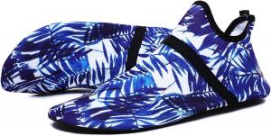 Женские и мужские водные туфли, дышащие, прохладные, легкие, быстросохнущие сетчатые пляжные туфли для прогулок, рыбалки, парусного спорта, пеших походов, функциональные тренировочные туфли Vtiao, синий