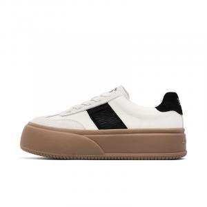 Прочные Легкие И Дышащие Кроссовки Для Скейтбординга Женские Dickies, Бежево-Черные