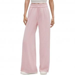 Мягкие стрейчевые повседневные брюки для женщин Lululemon, розовый