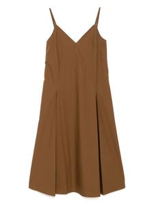 Платье миди Ома Studio Nicholson, коричневый