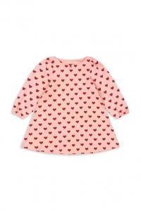 Детское хлопковое платье DREY DRESS GOTS Konges Sløjd, розовый