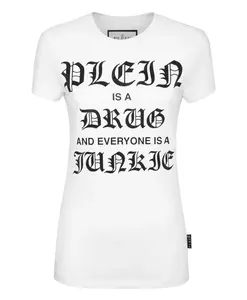 Облегающая футболка Philipp Plein, белый