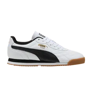Кроссовки Puma Roma 'Anniversario - White Black Gum', белый