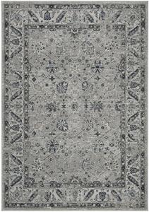 Ковер SAFAVIEH, 275 x 366 см, Charleston Collection, Grey & Dark Grey, Oriental Distressed дизайн, без линьки и простой в уходе, идеален для помещений с высокой проходимостью в гостиной, спальне (CHL413F)