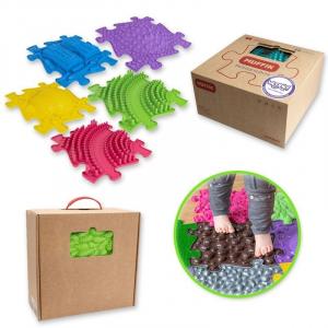 Сенсорный коврик WOOPIE Ортопедический пазл 5 шт.