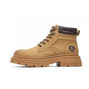 NAVIGARE Мужские желтые ботинки Martin