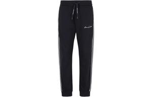 Черные спортивные брюки с вышитым логотипом ARMANI EXCHANGE