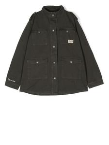 Пальто Rykiel с графичным принтом Bonton, зеленый