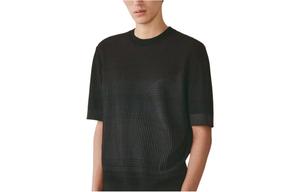 Футболка мужская черная HERMES