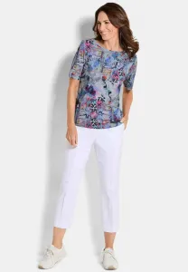 Im doppelpack basic tshirt Goldner, Blue Blue Patterned