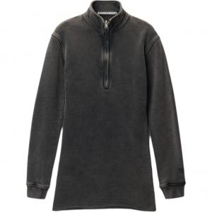 Полузастёгивающееся мини-платье Alexander Wang с эффектом вымытого контура