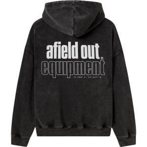 Худи с металлической фурнитурой Afield Out, черный