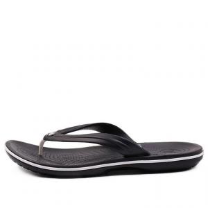 Шлепанцы Crocs Beach Flip-Flops Black Unisex, черный