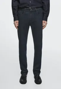 Узкие джинсы Massimo Dutti, Dark Blue