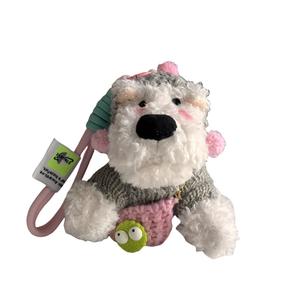 77 SEVEN DREAM Очаровательные глазки, милый кролик и белый щенок подвеска на рюкзак плюшевая кукла высота 12см