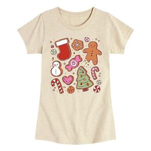 Футболка с принтом Girls kawaii christmas treats Licensed Character, Birch