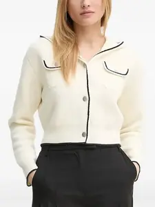 Кардиган с кантом Theory, нейтральный