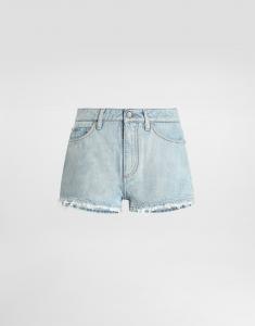 Джинсовые шорты Dolce & Gabbana, мультиколор