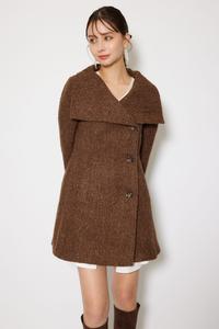 Мини-пальто 25 с верхним воротником Cinderella Line Rienda, цвет Multi_1