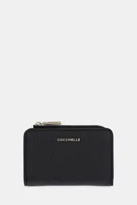 Кожаный кошелек Coccinelle, черный