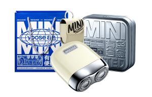 Мини 2.0 роторная бритва мини портативная мужская бритва, корпус из сплава, полностью водонепроницаемая YOOSE