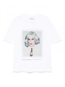 Études Studio graphic-print Футболка, белый