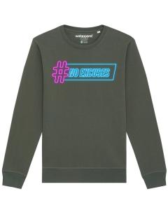 Свитер Watapparel Sweatshirt No Excuses, зеленый