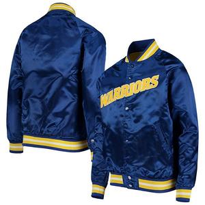 Молодежная куртка Golden State Warriors Hardwood Classics с рагланными рукавами и застежкой на пуговицах Mitchell & Ness