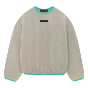 Свитер ss24 polar fleece crewneck 'seal' Fear Of God Essentials, серый