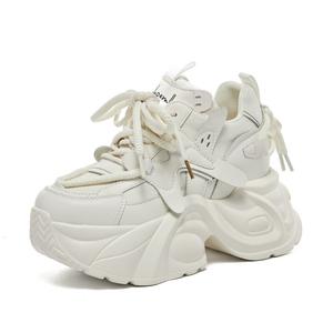 Кроссовки Shoe cabinet floral language Chunky Sneakers Women's Low-top, черный