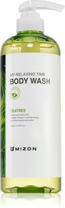 Освежающий гель для душа с чайным деревом My Relaxing Time для проблемной и жирной кожи Mizon, 800 мл