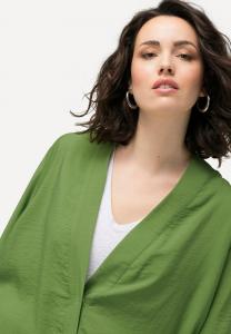 Легкая куртка TEXTURED BACK Ulla Popken, темно-зеленый