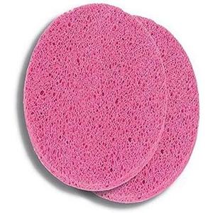 Аксессуары для лица Глубоко очищающие целлюлозные губки для лица 2 шт. Розовые Donegal