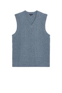 Жилет из трикотажа Lee Rails, azure marl