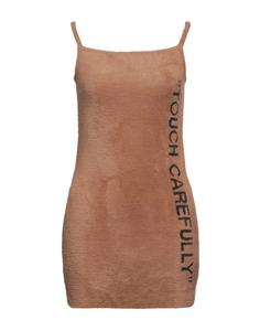 Платье Off, коричневый