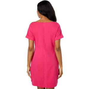 Платье Tommy Bahama Veranda Short Sleeve Short Dress, цвет Pink Ruffle