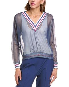 Топ Lucky in Love Berry Sweet Mesh Lucky In Love, синий